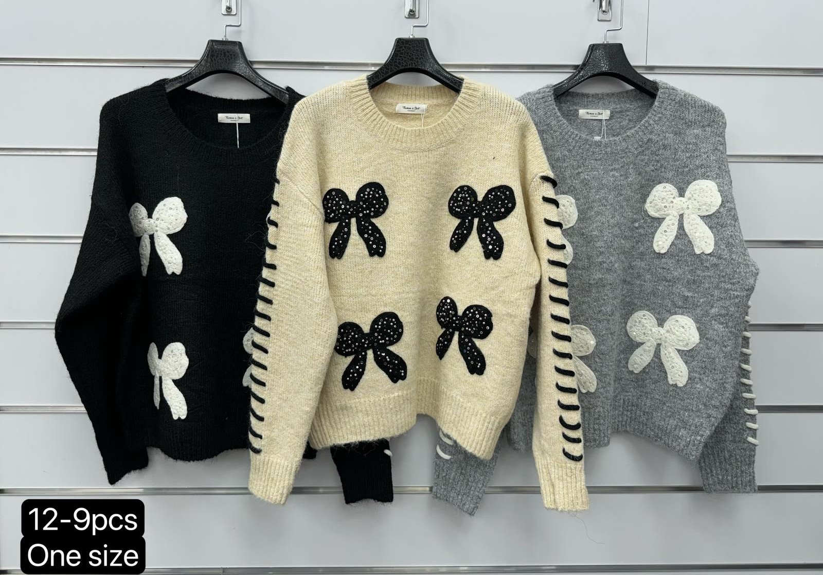 Swetry damskie Roz Standard Mix kolor Paczka 9 szt