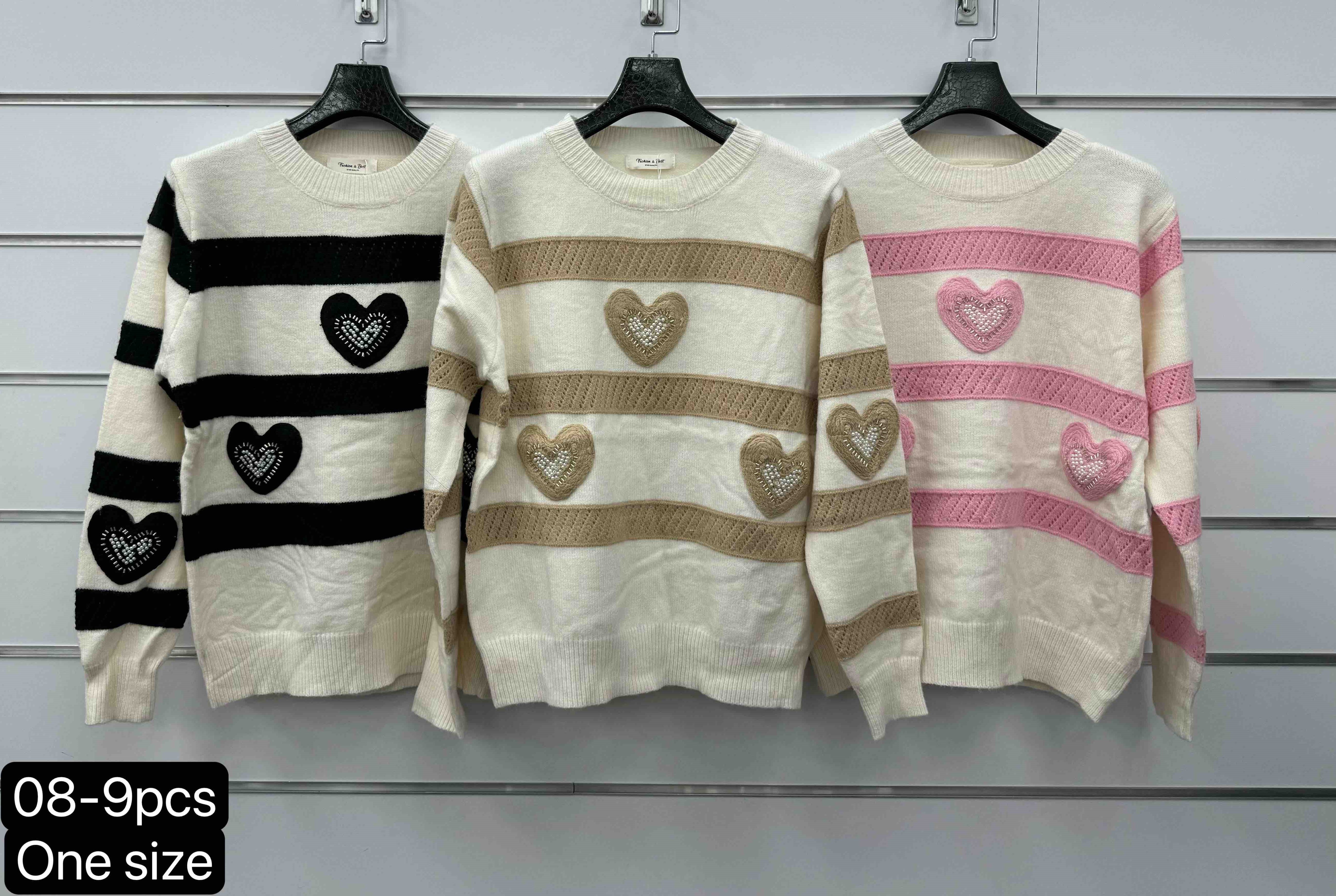 Swetry damskie Roz Standard Mix kolor Paczka 9 szt