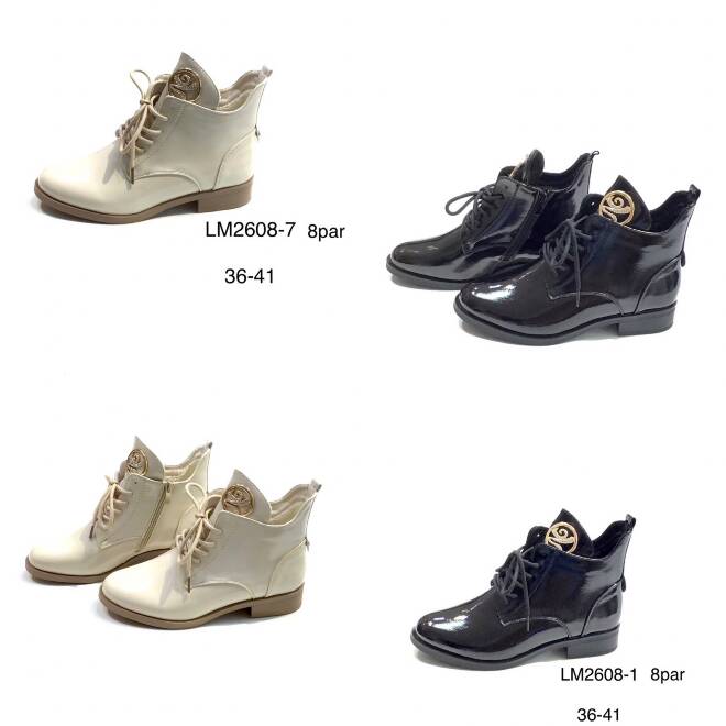 Botki damskie 36-41/ 8 par