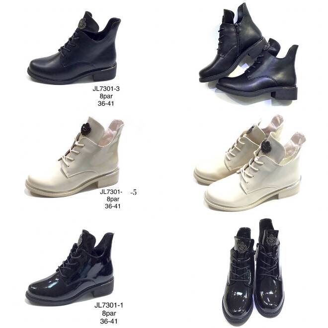 Botki damskie 36-41/ 8 par