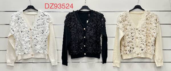 Swetry damskie Roz S/M-L/XL, Mix kolor Paczka 6 szt