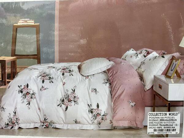 Komplet pościel 3 części Roz 200 x 220 , Mix wzory, Paczka 4 szt