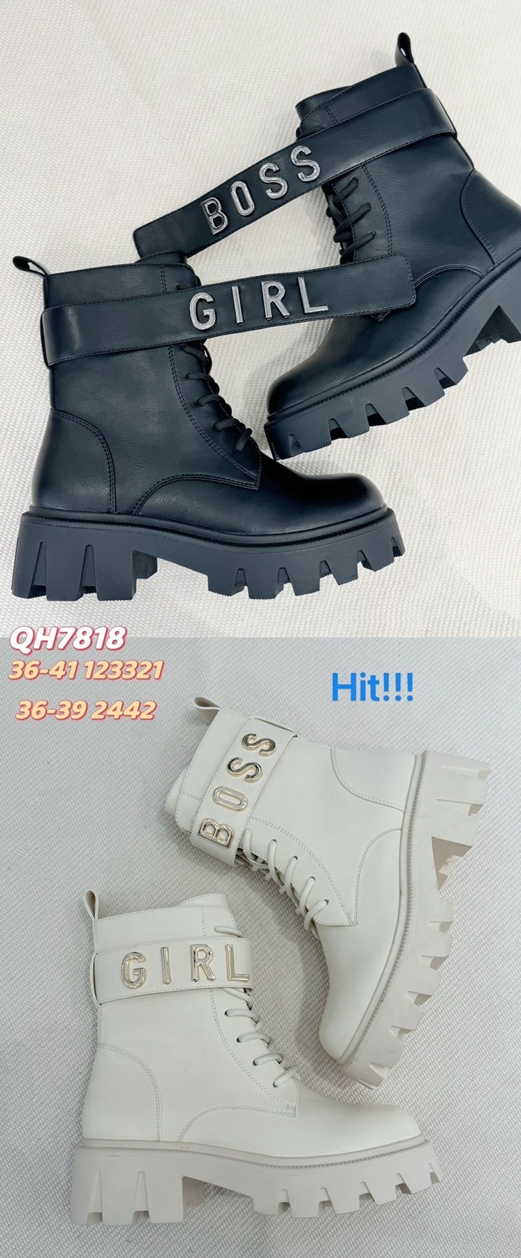 Botki damskie Roz 36-41 /12 par