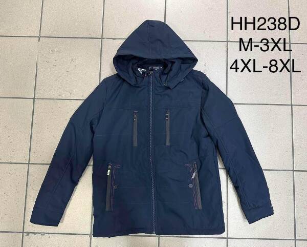 Kurtka męska cienka Roz 4XL-8XL, 1 Kolor Paczka 5 szt