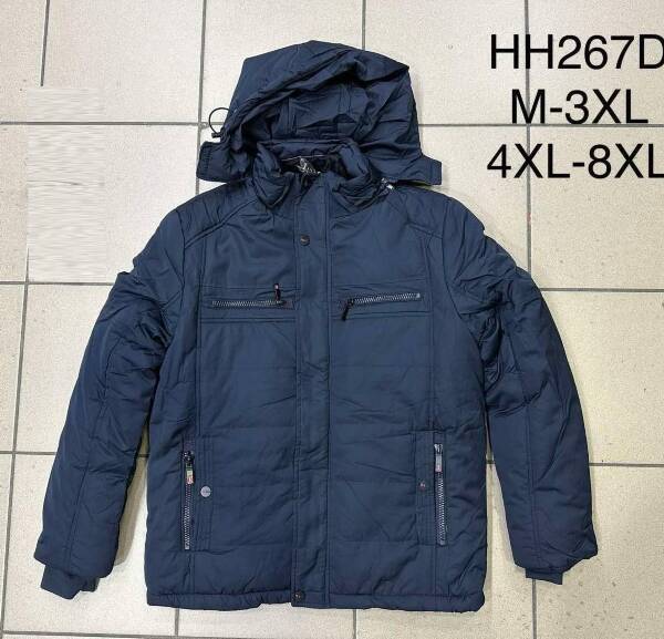 Kurtka męska cienka Roz 4XL-8XL, 1 Kolor Paczka 5 szt