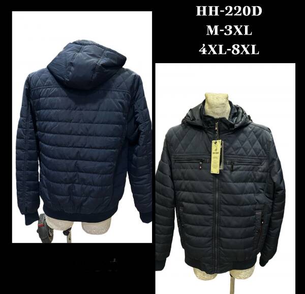 Kurtka męska cienka Roz 4XL-8XL, 1 Kolor Paczka 5 szt