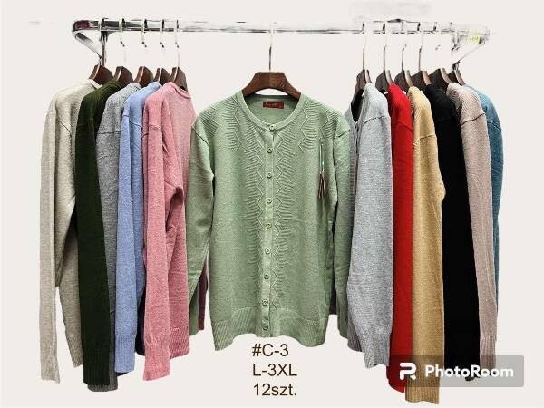 Swetry damskie Roz L-3XL, Mix Kolor Paczka 12 szt