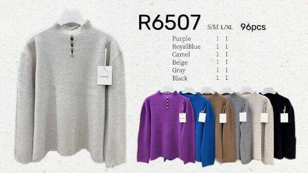 Swetry damskie Roz S/M-L/XL Mix Kolor Paczka 12 szt