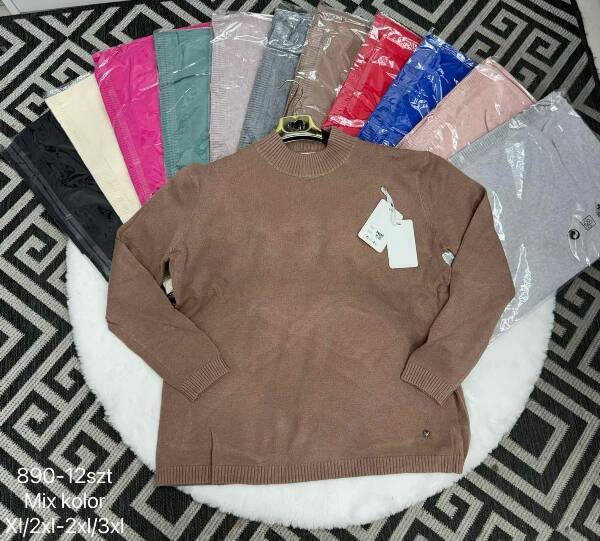 Swetry damskie Roz XL-3XL Mix Kolor Paczka 12 szt