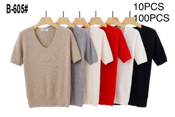 Swetry damskie Roz Standard Mix Kolor Paczka 10 szt