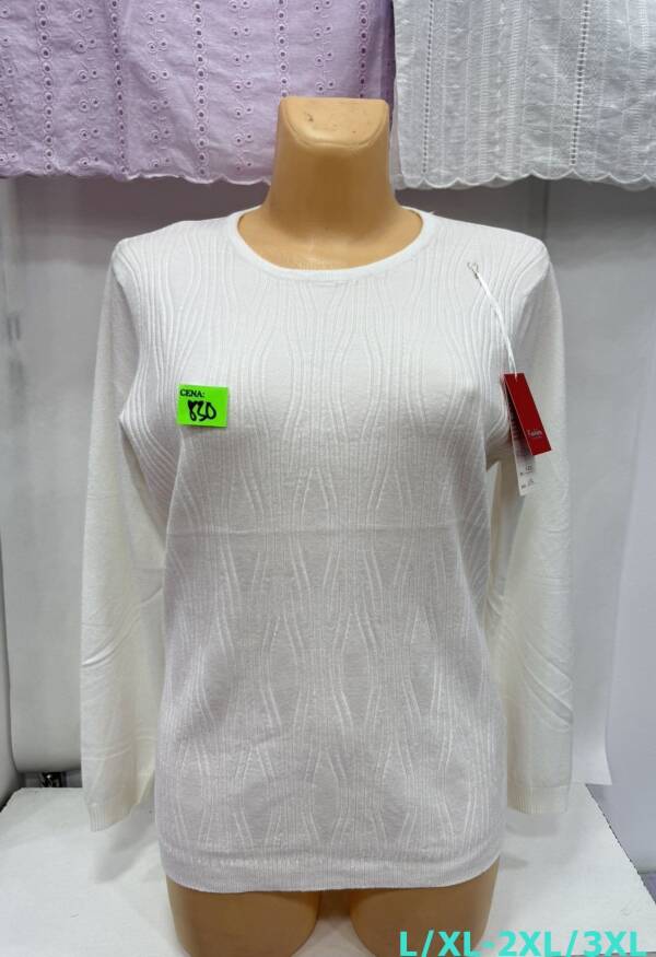 Swetry damskie Roz L/XL-2XL/3XL. 1 Kolor, Paszka 10 szt