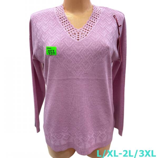 Swetry damskie Roz L/XL-2XL/3XL. 1 Kolor, Paszka 10 szt