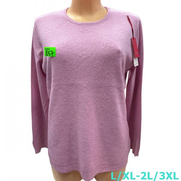 Swetry damskie Roz L/XL-2XL/3XL. 1 Kolor, Paszka 10 szt
