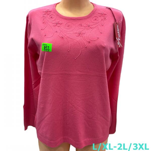 Swetry damskie Roz L/XL-2XL/3XL. 1 Kolor, Paszka 10 szt