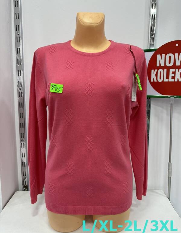 Swetry damskie Roz L/XL-2XL/3XL. 1 Kolor, Paszka 10 szt