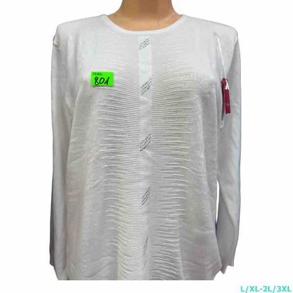 Swetry damskie Roz L/XL-2XL/3XL. 1 Kolor, Paszka 10 szt