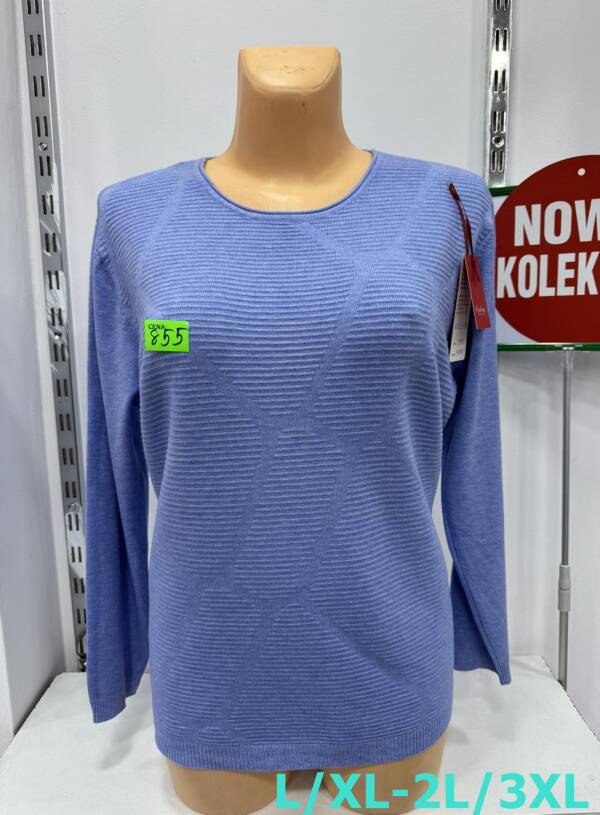 Swetry damskie Roz L/XL-2XL/3XL. 1 Kolor, Paszka 10 szt