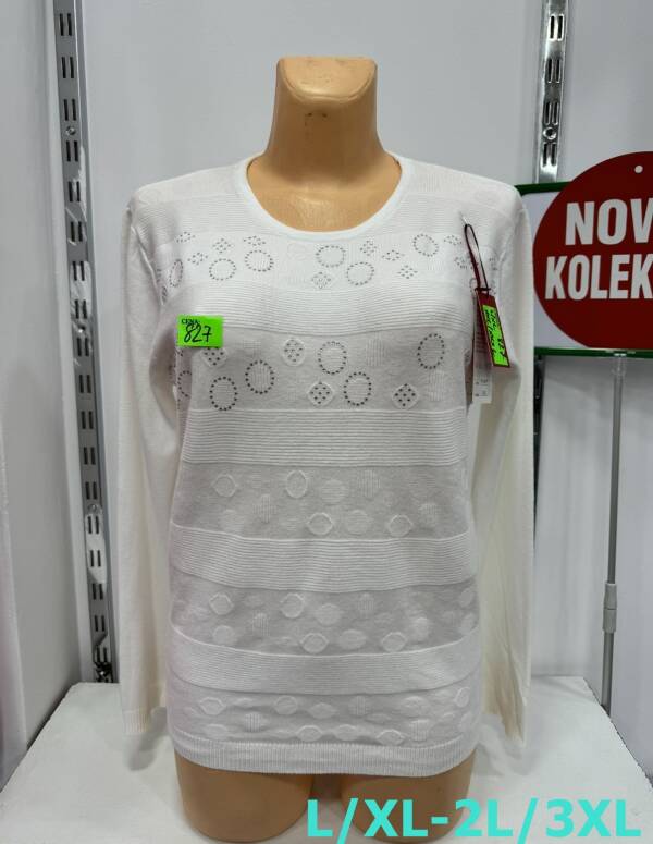 Swetry damskie Roz L/XL-2XL/3XL. 1 Kolor, Paszka 10 szt