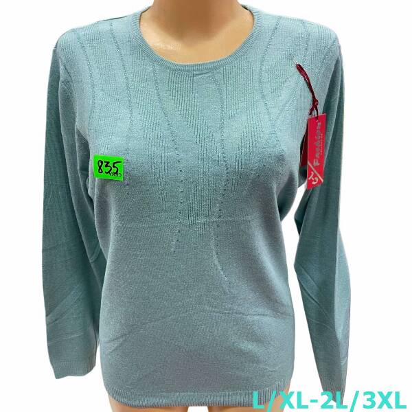 Swetry damskie Roz L/XL-2XL/3XL. 1 Kolor, Paszka 10 szt