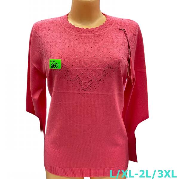 Swetry damskie Roz L/XL-2XL/3XL. 1 Kolor, Paszka 10 szt
