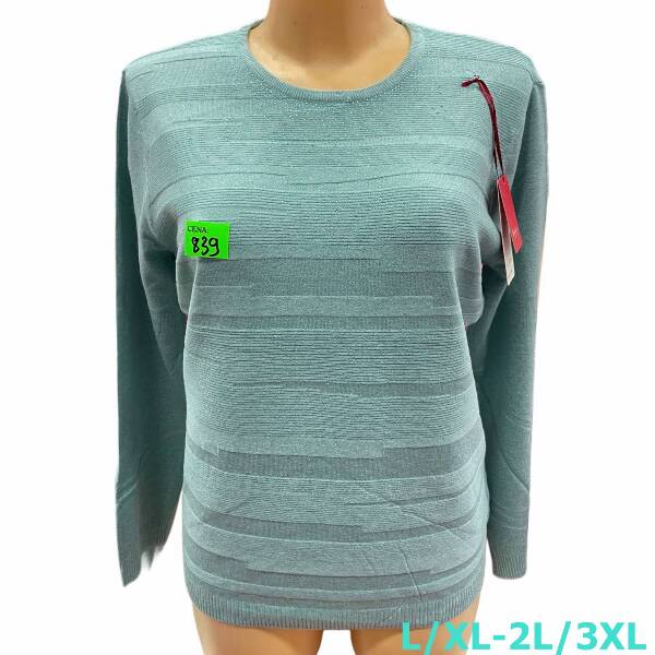 Swetry damskie Roz L/XL-2XL/3XL. 1 Kolor, Paszka 10 szt