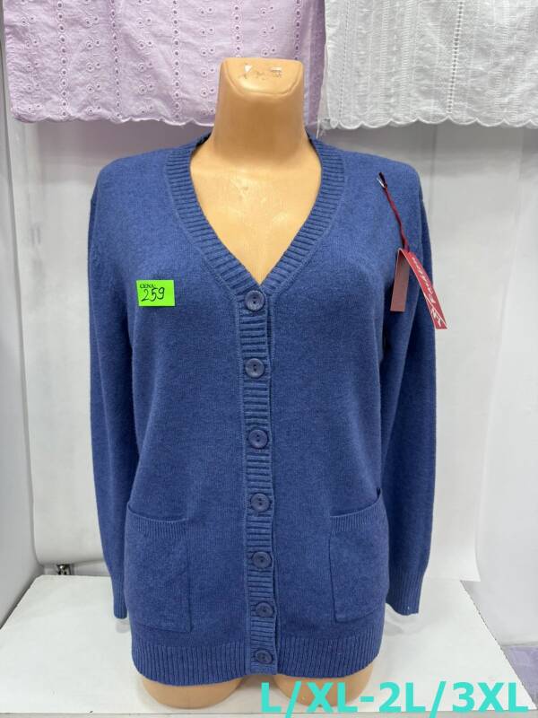 Swetry damskie Roz L/XL-2XL/3XL. 1 Kolor, Paszka 10 szt