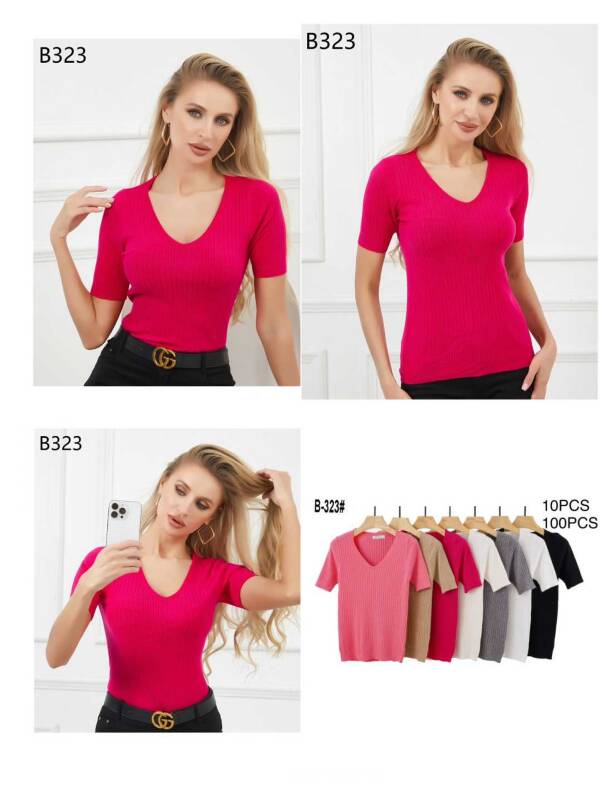Swetry damskie Roz Standard Mix Kolor Paczka 10 szt