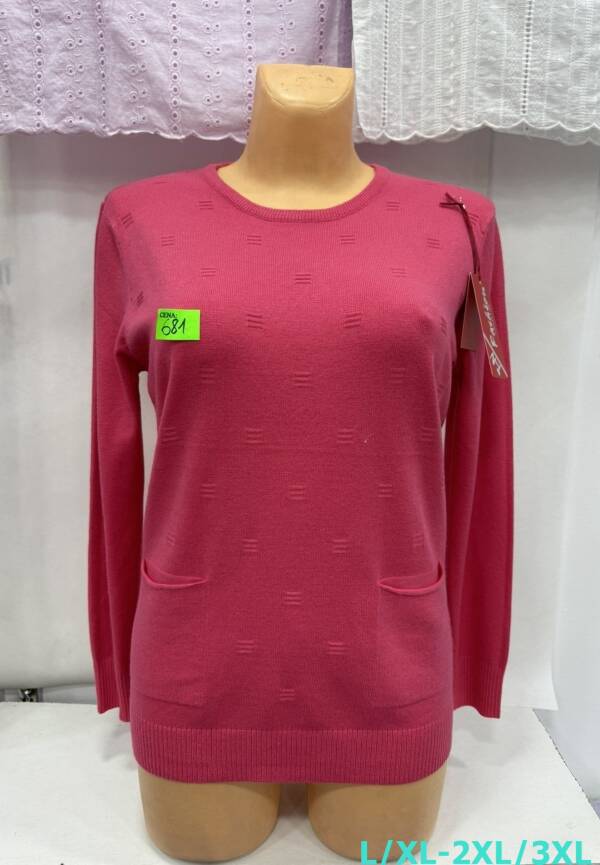 Swetry damskie Roz L/XL-2XL/3XL. 1 Kolor, Paszka 10 szt