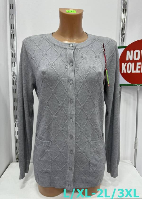 Swetry damskie Roz L/XL-2XL/3XL. 1 Kolor, Paszka 10 szt