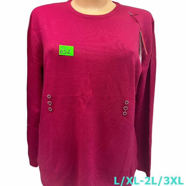 Swetry damskie Roz L/XL-2XL/3XL. 1 Kolor, Paszka 10 szt