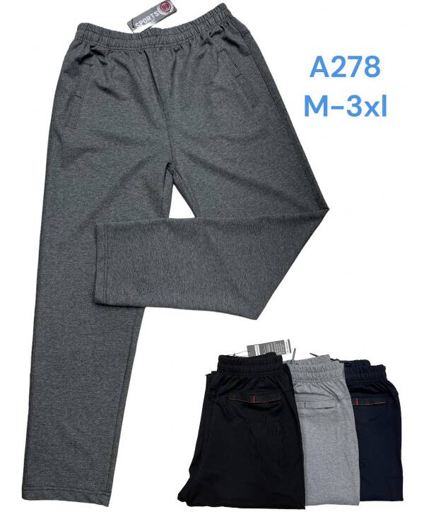 Spodnie dresowe meskie Roz M-3XL, Mix 3 Kolor Paczka 12 szt