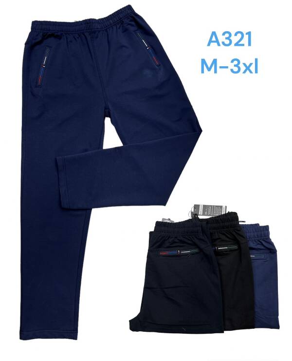 Spodnie dresowe meskie Roz M-3XL, Mix 3 Kolor Paczka 12 szt