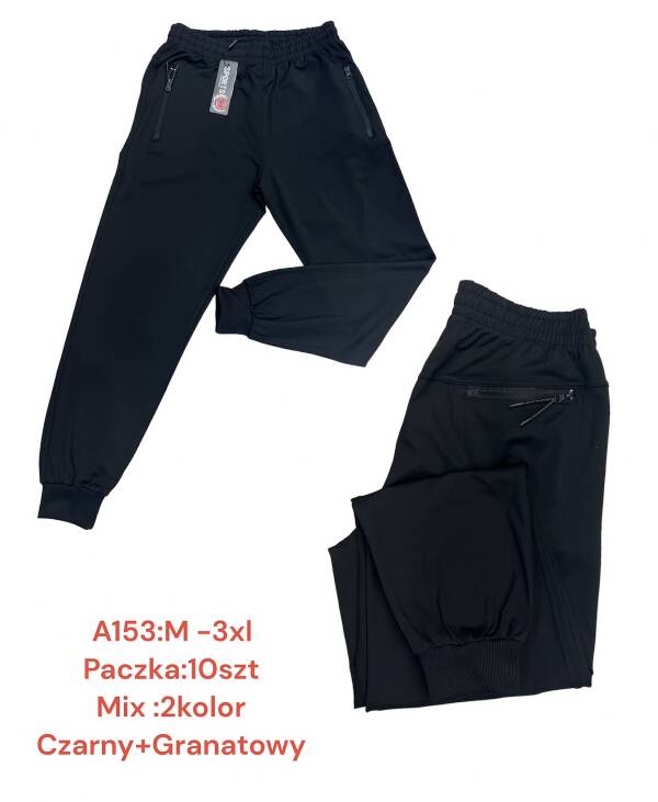 Spodnie dresowe meskie Roz M-3XL, Mix 2 Kolor Paczka 12 szt