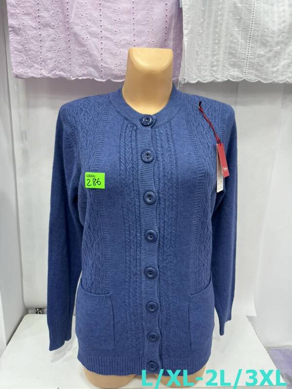 Swetry damskie Roz L/XL-2XL/3XL. 1 Kolor, Paszka 10 szt