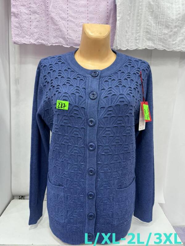 Swetry damskie Roz L/XL-2XL/3XL. 1 Kolor, Paszka 10 szt