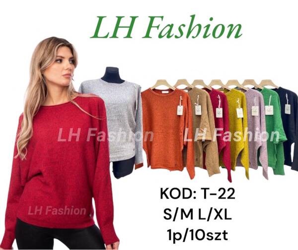 Swetry damskie Roz S/M-L/XL. Mix Kolor, Paszka 10 szt