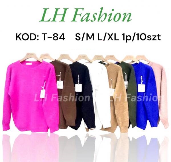 Swetry damskie Roz S/M-L/XL. Mix Kolor, Paszka 10 szt