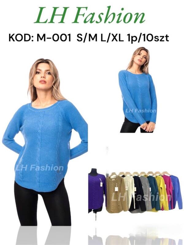 Swetry damskie Roz S/M-L/XL. Mix Kolor, Paszka 10 szt