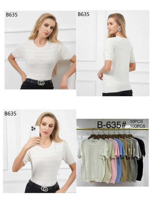 Swetry damskie Roz Standard Mix Kolor Paczka 10 szt
