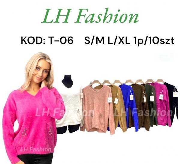Swetry damskie Roz S/M-L/XL. Mix Kolor, Paszka 10 szt