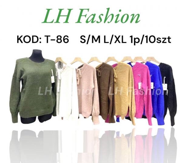 Swetry damskie Roz S/M-L/XL. Mix Kolor, Paszka 10 szt