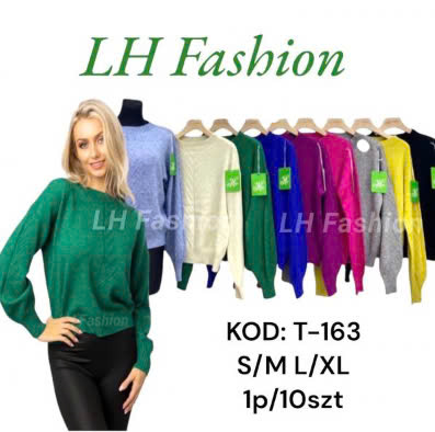 Swetry damskie Roz S/M-L/XL. Mix Kolor, Paszka 10 szt