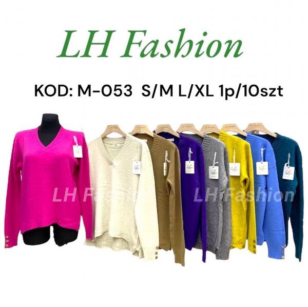 Swetry damskie Roz S/M-L/XL. Mix Kolor, Paszka 10 szt