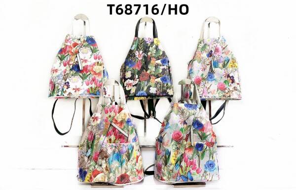 Plecak damskie. Roz Standard. Mix Kolor . Paszka 6 szt