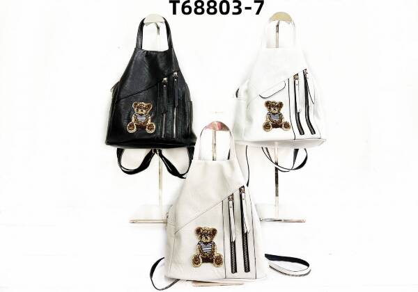 Plecak damskie. Roz Standard. Mix Kolor . Paszka 6 szt