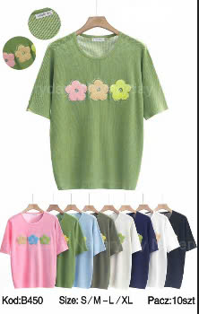 Swetry damskie Roz S/M-L/XL. Mix Kolor, Paszka 10 szt