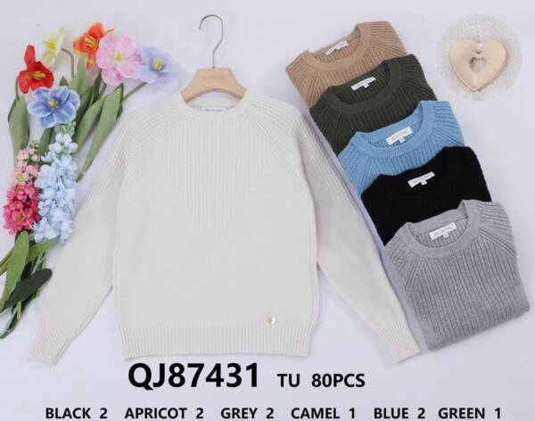 Swetry damskie (Francja produkt) Roz Standard. Mix Kolor, Paszka 10 szt