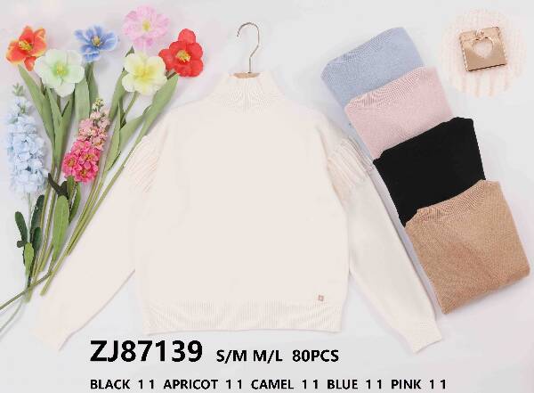 Swetry damskie (Francja produkt) Roz S/M-L/XL. Mix Kolor, Paszka 10 szt