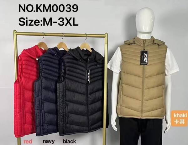 Kamizelka męska Roz M-3XL, 1 Kolor Paczka 5 szt