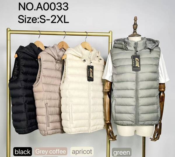 Kamizelka męska Roz S-2XL, 1 Kolor Paczka 5 szt